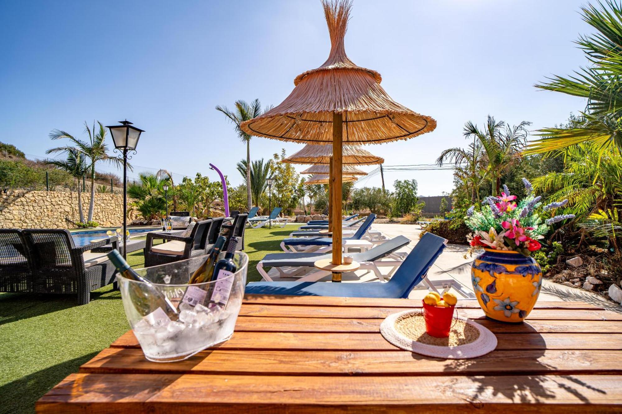 Villa Adelina En Turre, Almeria, Villa De Lujo Con Piscina Privada Cerca De Las Playas De Mojacar Buitenkant foto