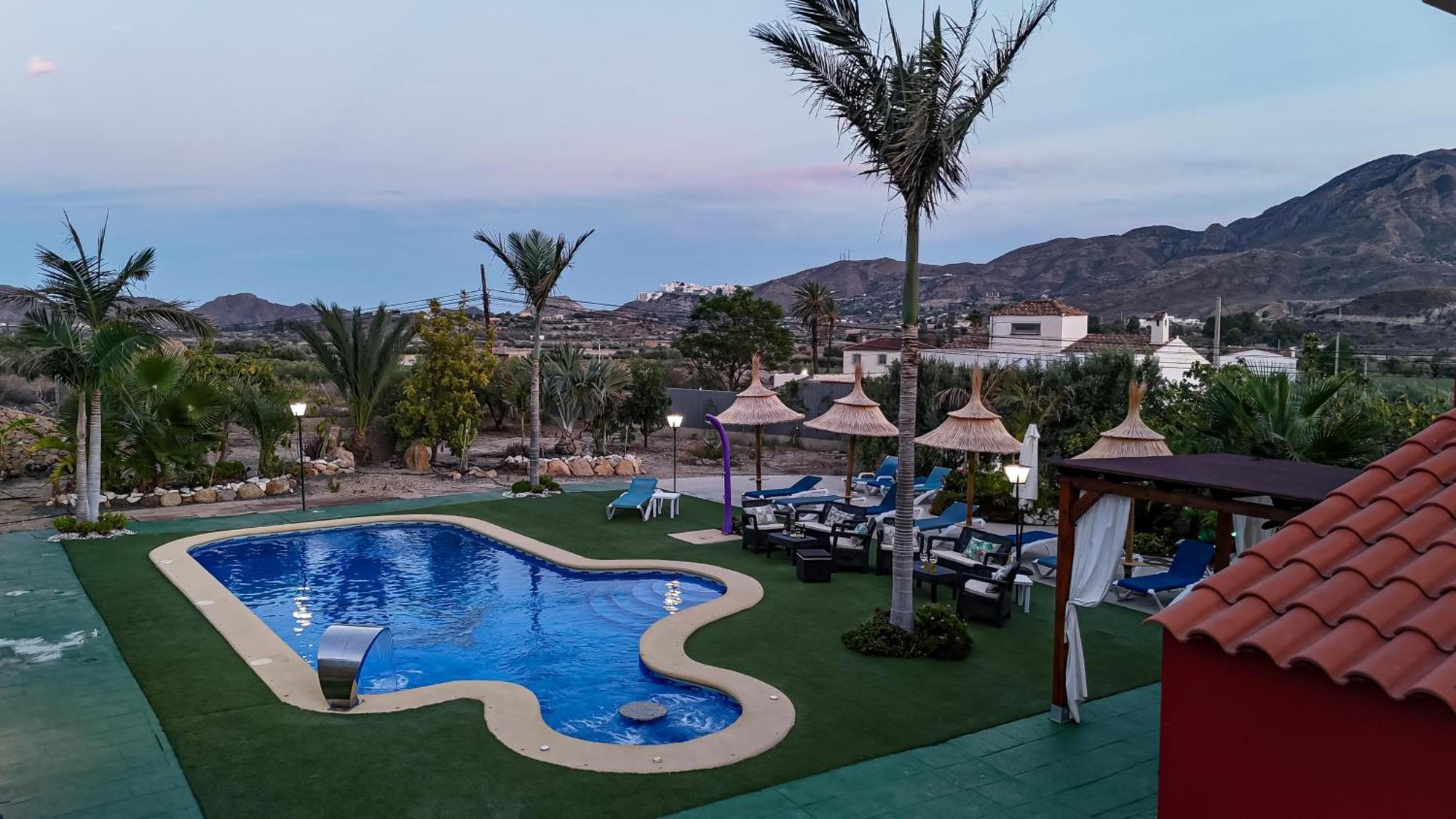 Villa Adelina En Turre, Almeria, Villa De Lujo Con Piscina Privada Cerca De Las Playas De Mojacar Buitenkant foto