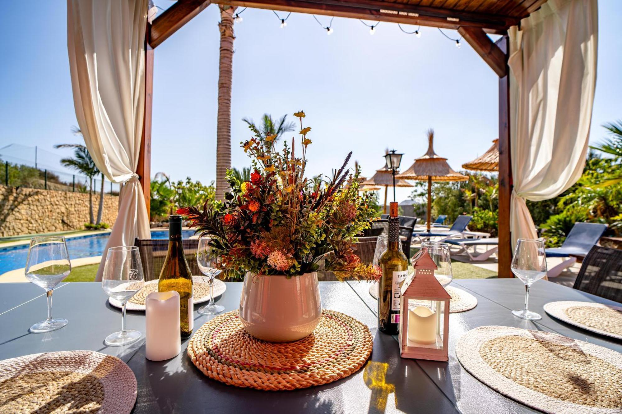Villa Adelina En Turre, Almeria, Villa De Lujo Con Piscina Privada Cerca De Las Playas De Mojacar Buitenkant foto